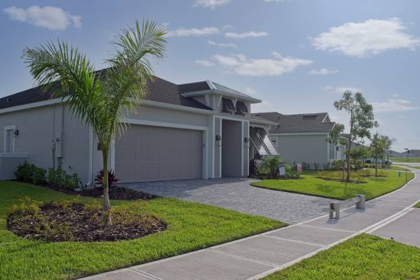 Permeable Paver Driveway in Filer, ID